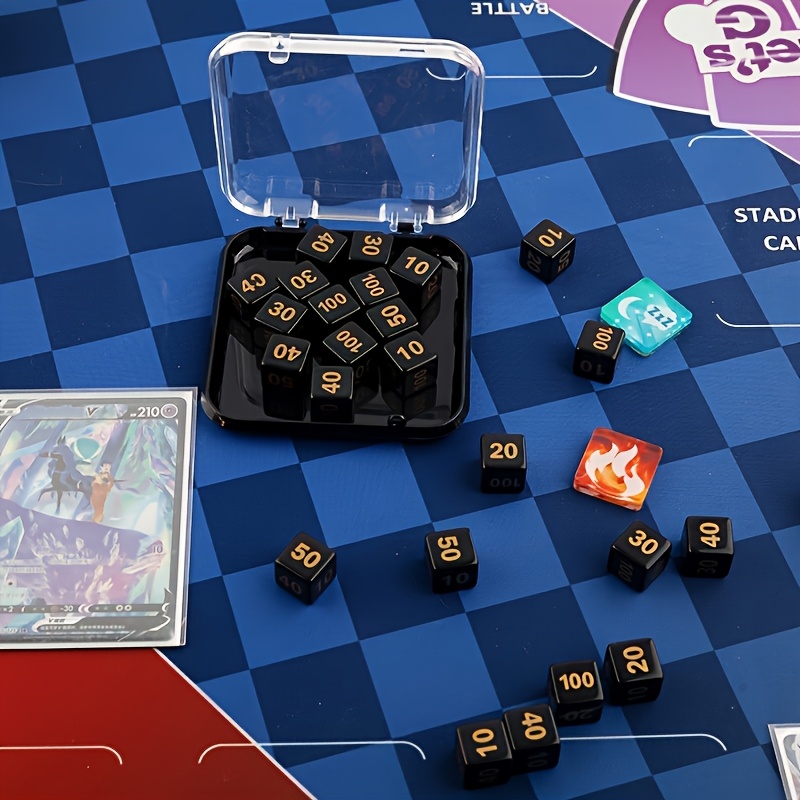 Gaming Accessories To Have - 10 dés de comptage en acrylique