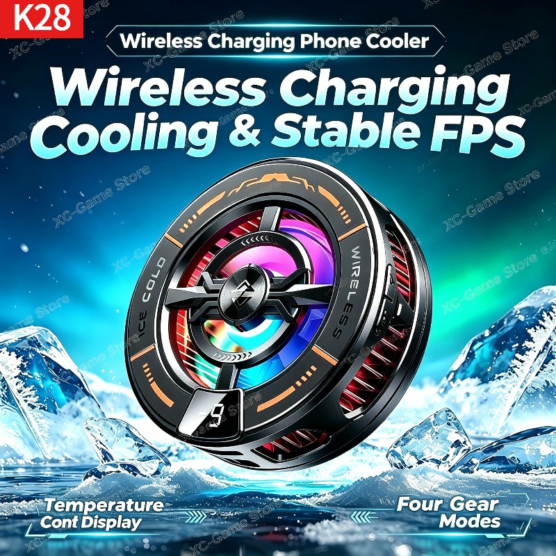 Gaming Accessories For Android - Refroidisseur de téléphone magnétique à semi-conducteurs