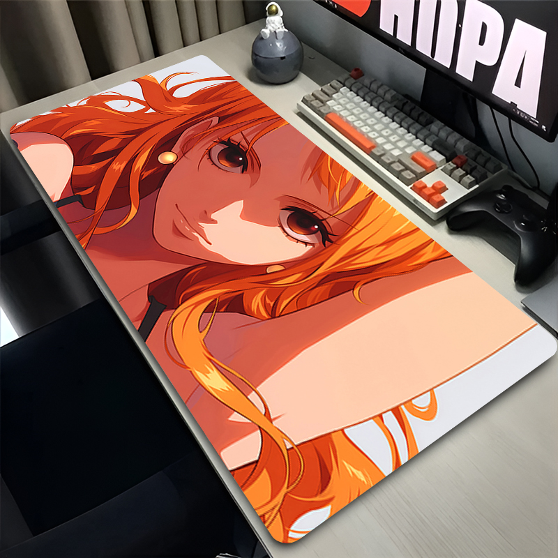 Gaming Accessories For Gaming Laptop - Tapis de souris kawaii One Piece