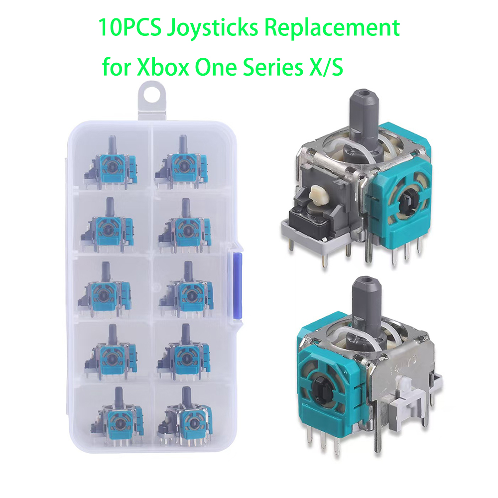 Gaming Accessories Xbox Series X - 10 pièces de rechange pour Joystick