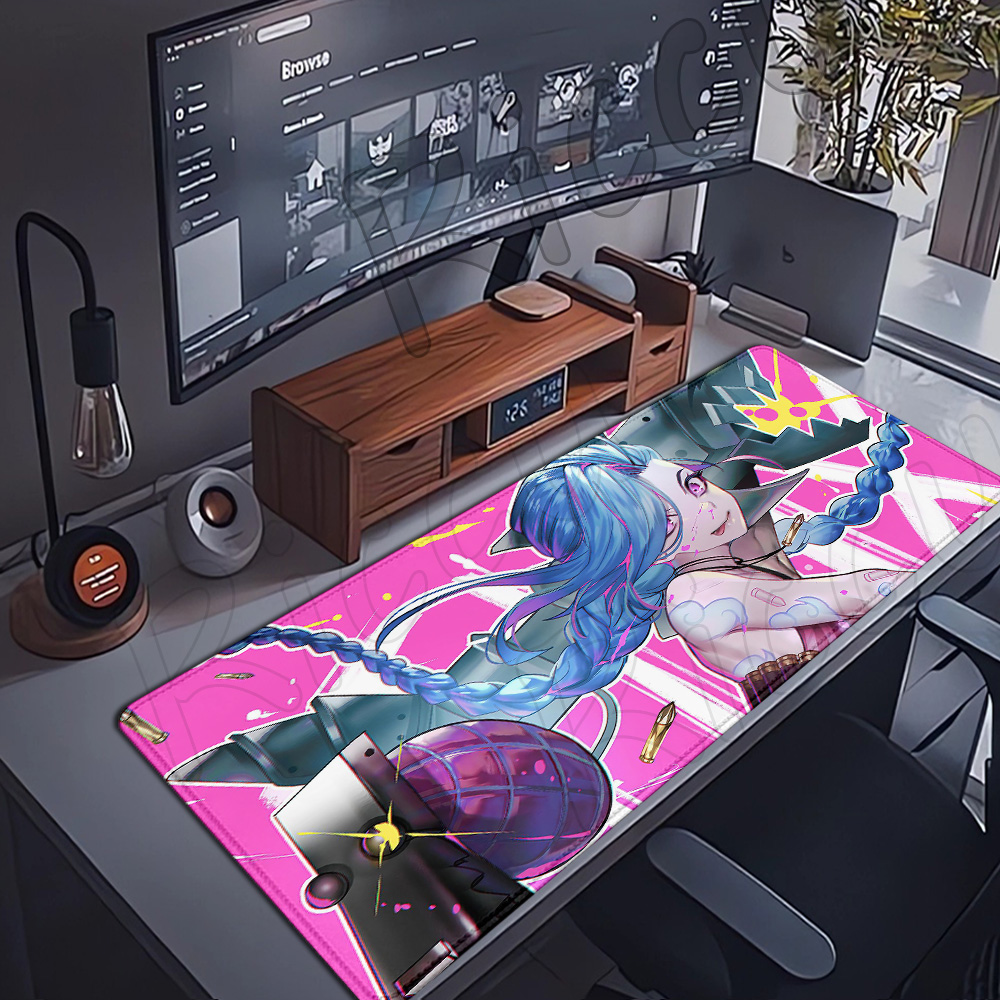 Jinx Gaming Accessories - Tapis de souris Anime LOL Arcane,