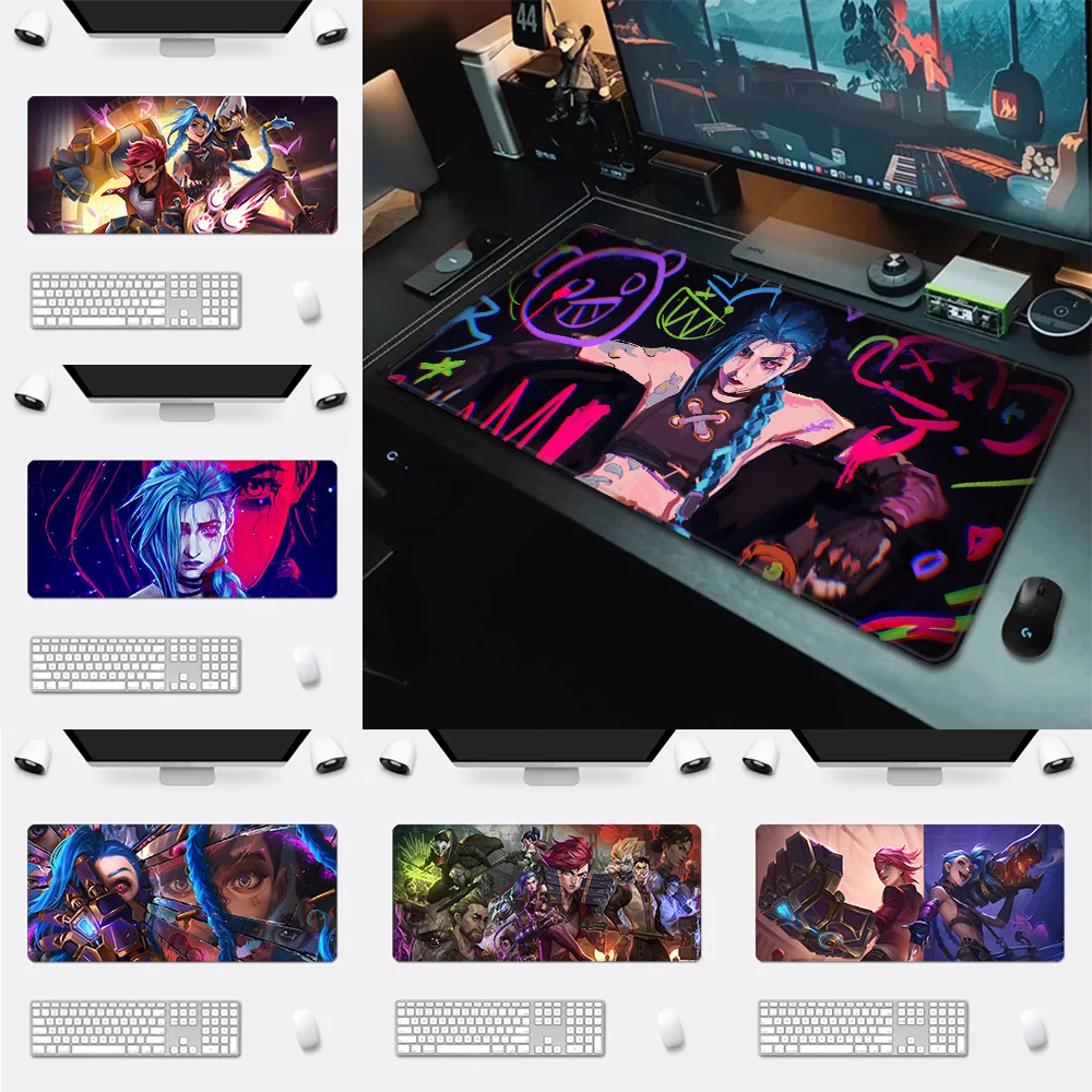 Jinx Gaming Accessories - Arcanes Graffiti Jinxs Ekko MouseSub HD