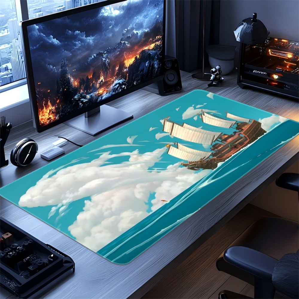 Gaming Accessories Desktop - Tapis de souris de bureau antidérapant