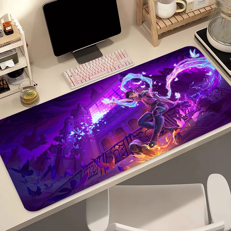 Gaming Accessories Desktop - Tapis de souris Gamer pour ordinateur,