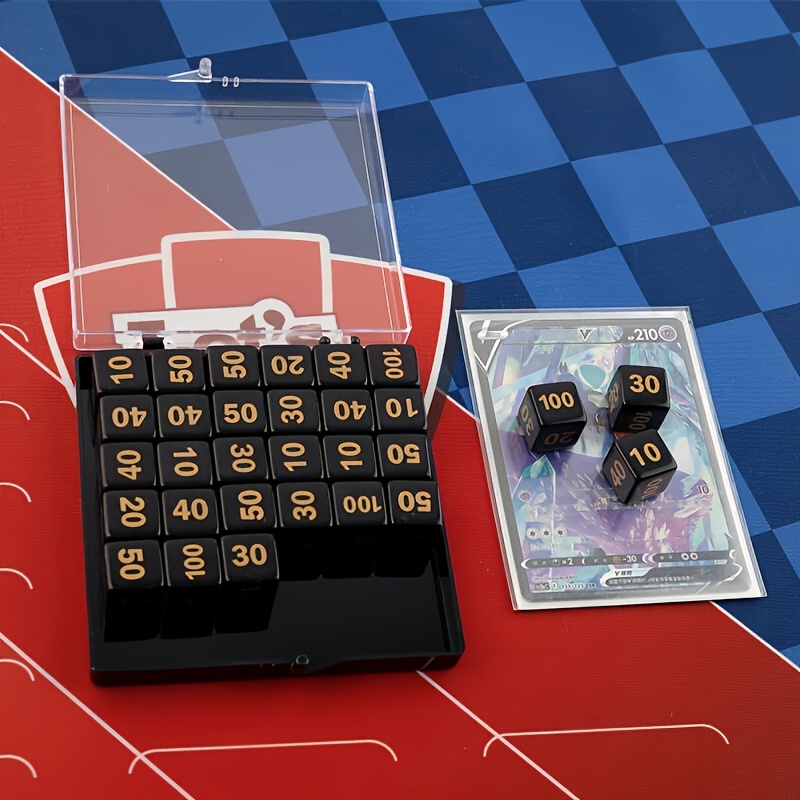 Gaming Accessories To Have - 10 dés de comptage PTCG, dés