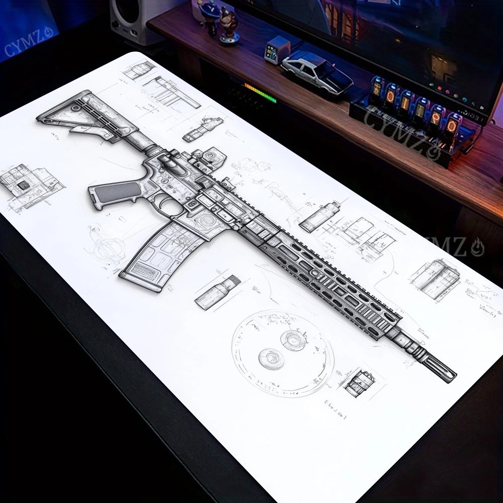 Tapis de souris grand format a - Gaming Accessories Drawing avis et prix