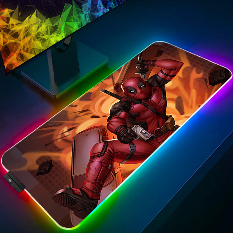 LED tapis de souris jeu rétro- - Gaming Accessories Desktop avis et prix