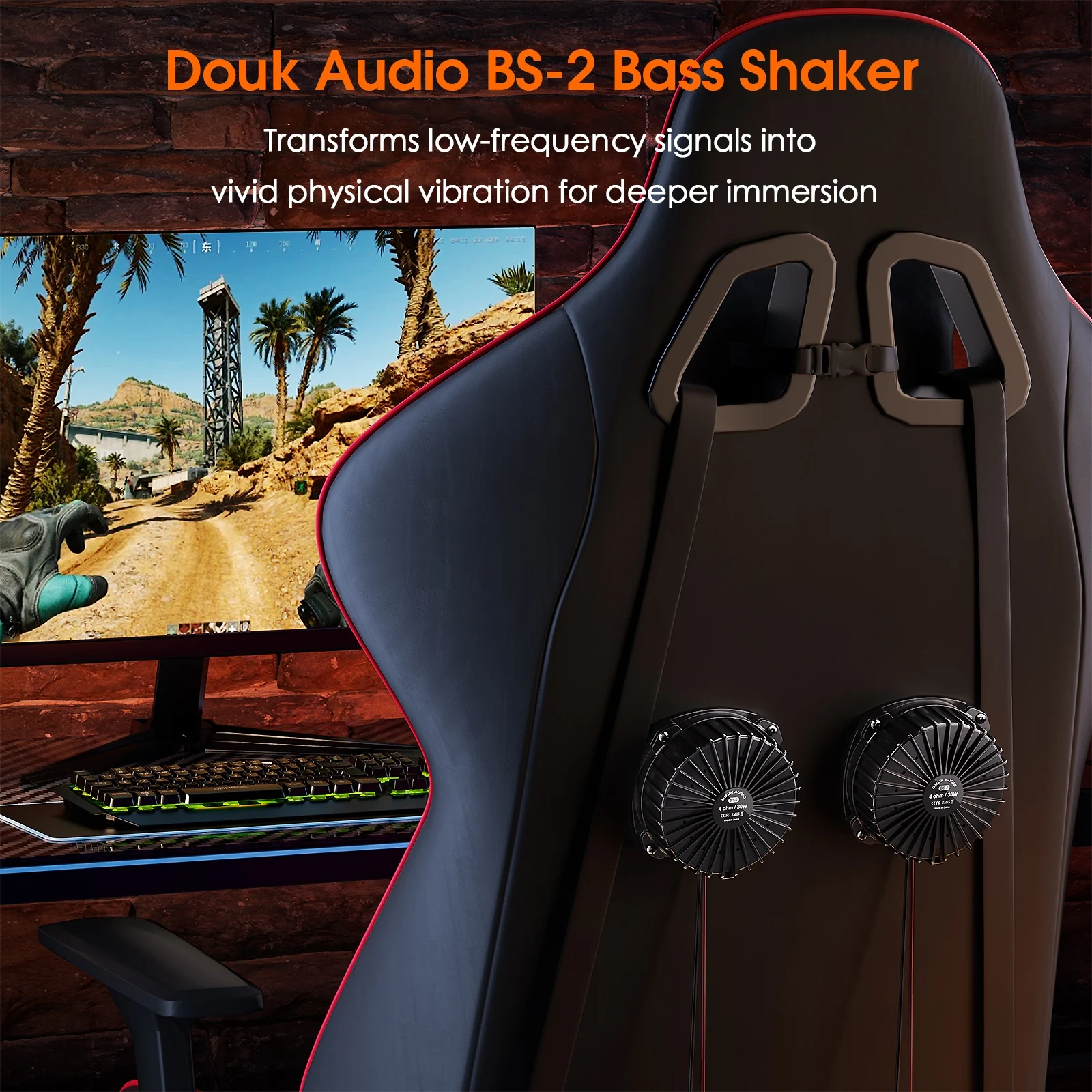 Douk Audio BS-2 30W 4Ω Bass Sh - Gaming Accessories Kit avis et prix