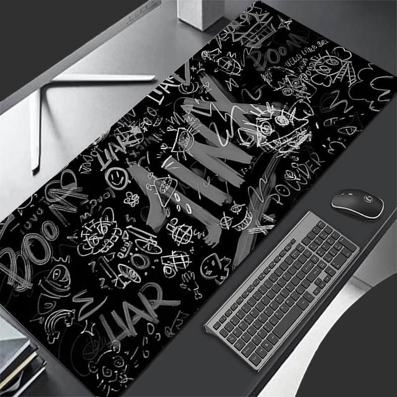 Noir gris j-jinx grand tapis d - Jinx Gaming Accessories avis et prix