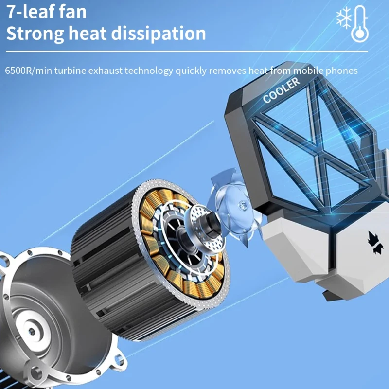DY08 radiateur de ventilateur  - Gaming Accessories For Android avis et prix