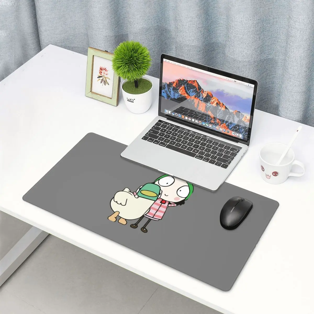 Grand tapis de souris Sarah et - Gaming Accessories To Have avis et prix