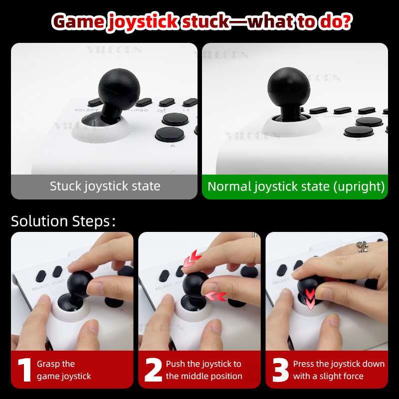 Manette d'arcade sans fil, con - Gaming Accessories For Android avis et prix