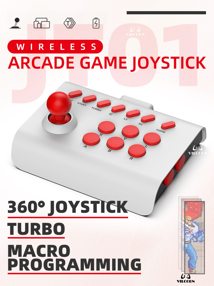 Manette d'arcade sans fil, con - Gaming Accessories For Android avis et prix