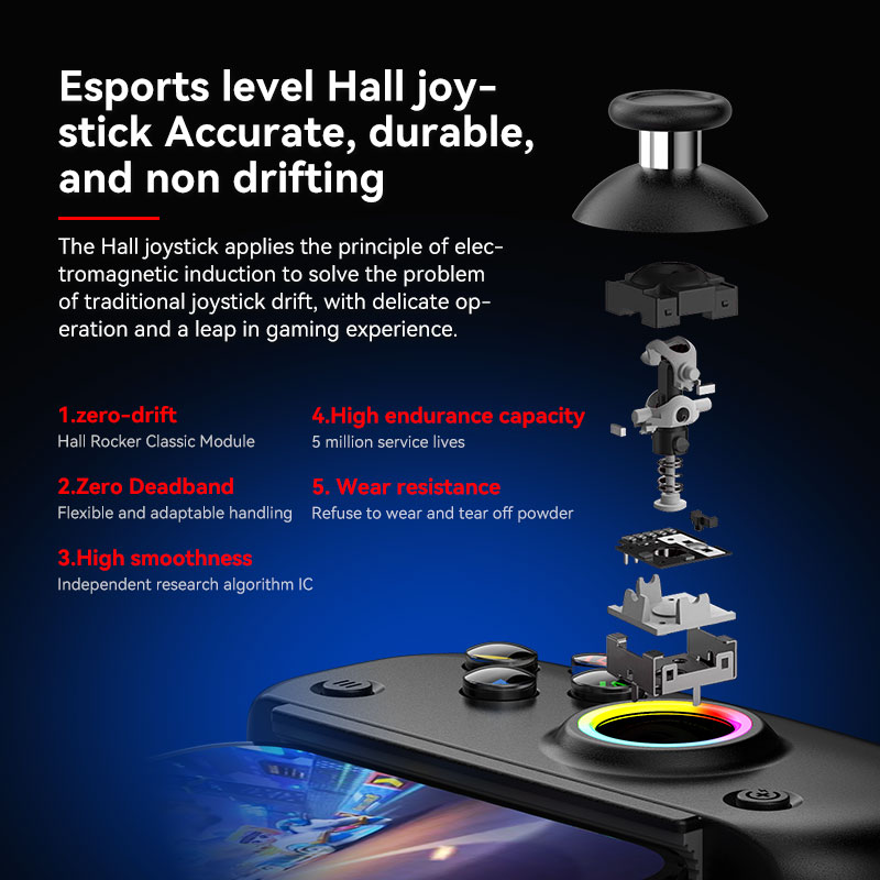 Manette sans fil BSP D8 PRO RG - Gaming Accessories For Android avis et prix
